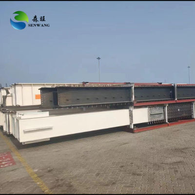 Almacén con estructura de acero de apariencia industrial con resistencia a terremotos de grado 7-9 y conexión atornillada