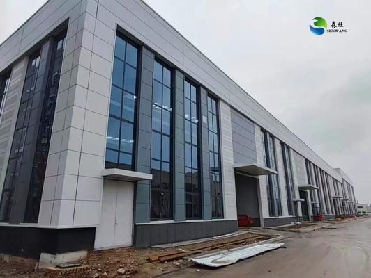 Almacén de estructuras de acero con 2-4 semanas Tiempo de instalación Diseño 3D3S y diseños personalizables