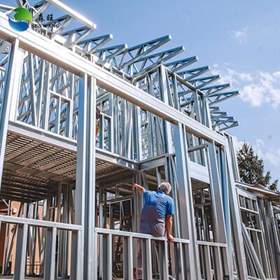 Taller de estructuras de acero de 9 puntos sísmicos con una gran capacidad de carga y un corto período de construcción