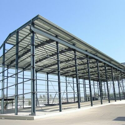 Sistema de drenaje canal exterior e interior con tubería de baja estructura de acero taller diseñado para satisfacer diversos requisitos de edificios industriales