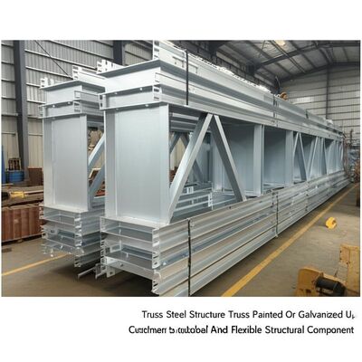 Estructura de acero resistente a la intemperie con clasificación de resistencia al fuego Clase A y altura personalizable de 6-50m