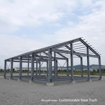 KXD-SSW181 Taller de estructuras de acero con protección de la superficie de pintura y método de soldadura o conexión por tornillo que ofrece soporte estructural
