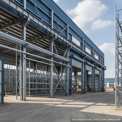 Revestimiento de PTFE de peso ligero Estructura de acero modular con tolerancia de ± 1% para una construcción duradera