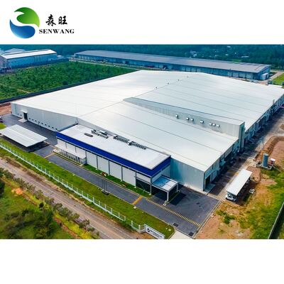 Edificios Estructurales de Acero Laminado en Caliente de Larga Duración con Conexión Atornillada/Soldada para Uso Industrial y Comercial