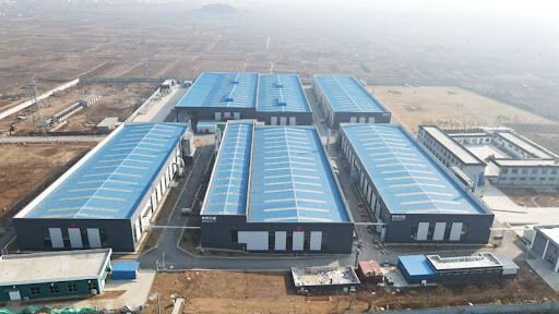 Estructura industrial de acero modular con alta capacidad de carga de 5000 kg/m2, tamaño personalizable y alta resistencia a la corrosión