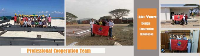 Casas con marco de acero ecológico para varias fábricas y almacenes 7