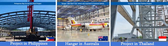 Casas con marco de acero ecológico para varias fábricas y almacenes 12