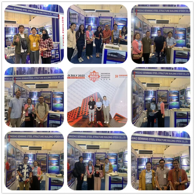 Q355 O Q235 Almacén de marcos Talleres prefabricados de metal Fábrica 1