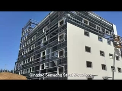 edificio con estructura de acero-