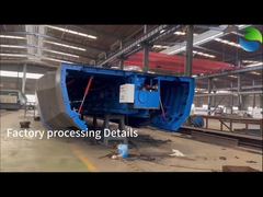 Detalles de procesamiento en fábrica del molde para puentes de acero