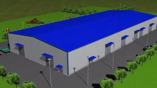Durable Large Span Steel Structure Warehouse Solutions