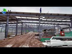 Estructura de acero durable Warehouse