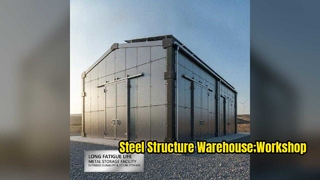 Taller/almacén de estructura de acero