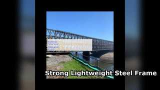 Edificio modular prefabricado de estructura de acero ligero